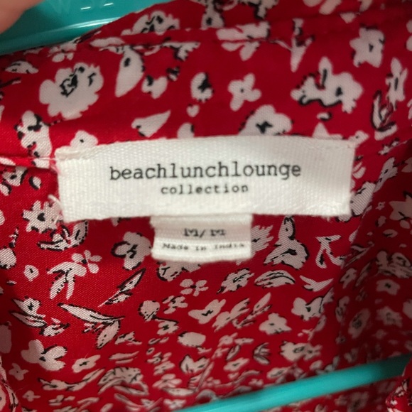 BeachLunchLounge Long Sleeve Button Up- MEDIUM - Picture 4 of 5
